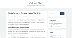 Desktop Screenshot of caloricdiet.com